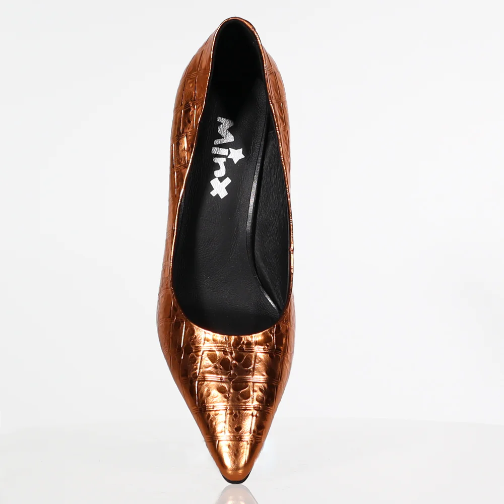 37 SAMPLE - ANDIE/BURNT ORANGE METALLIC - Image 2