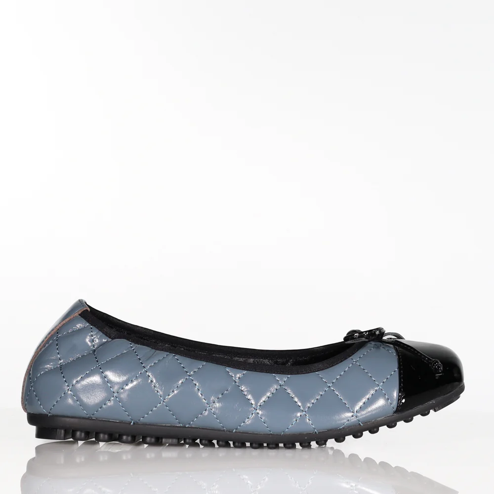 37 SAMPLE - CLAIRE/DARK DENIM QUILTED