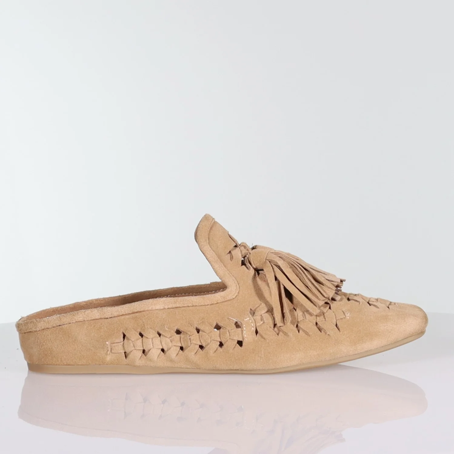 37 SAMPLE - MOCA/TEAK SUEDE