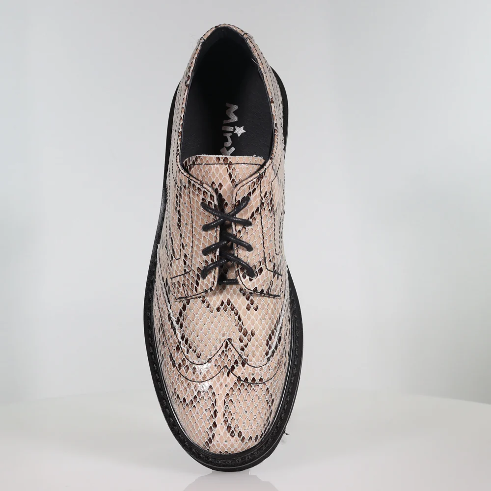 37 SAMPLE - OXFORD/BEIGE COBRA - Image 2