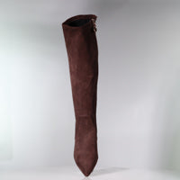 37 SAMPLE - PAXTON/COCOA MICRO STRETCH SUEDE - Image 3