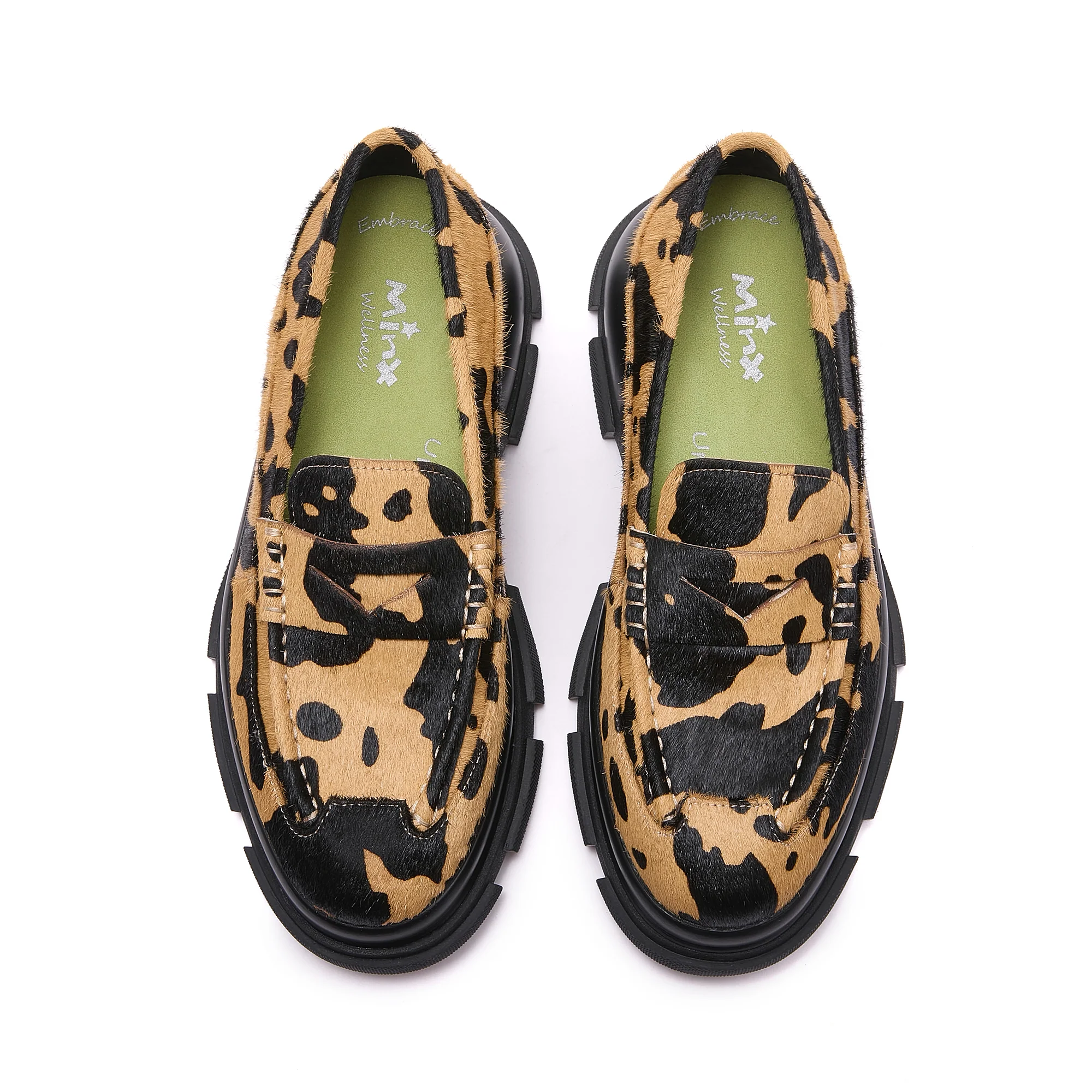37 SAMPLE - SHADOW LOAFER/TAN COW - Image 2