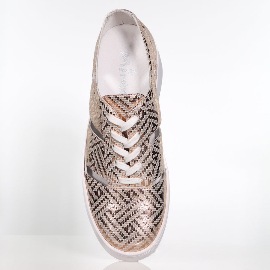 37 SAMPLE -WHISPER/GOLD PEBBLE METALLIC - Image 2