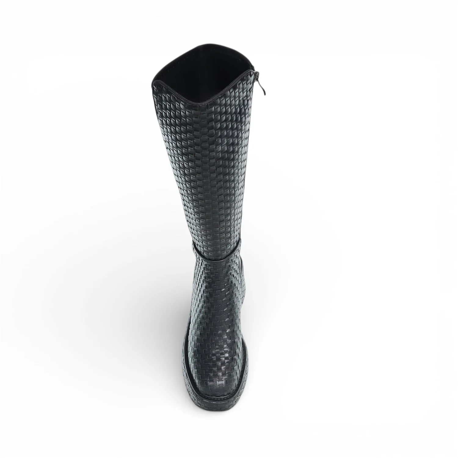 Akira Weave - Leather High Leg Boot - Image 2