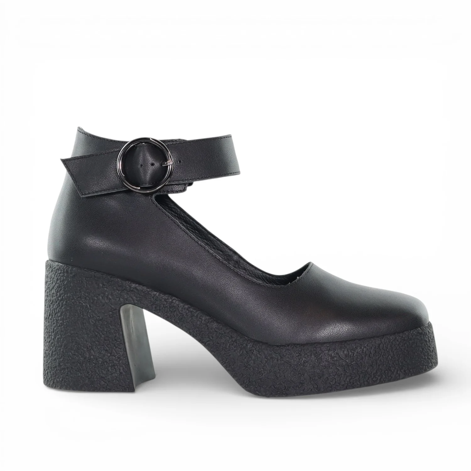 Billie - Leather Platform Heel - Image 4