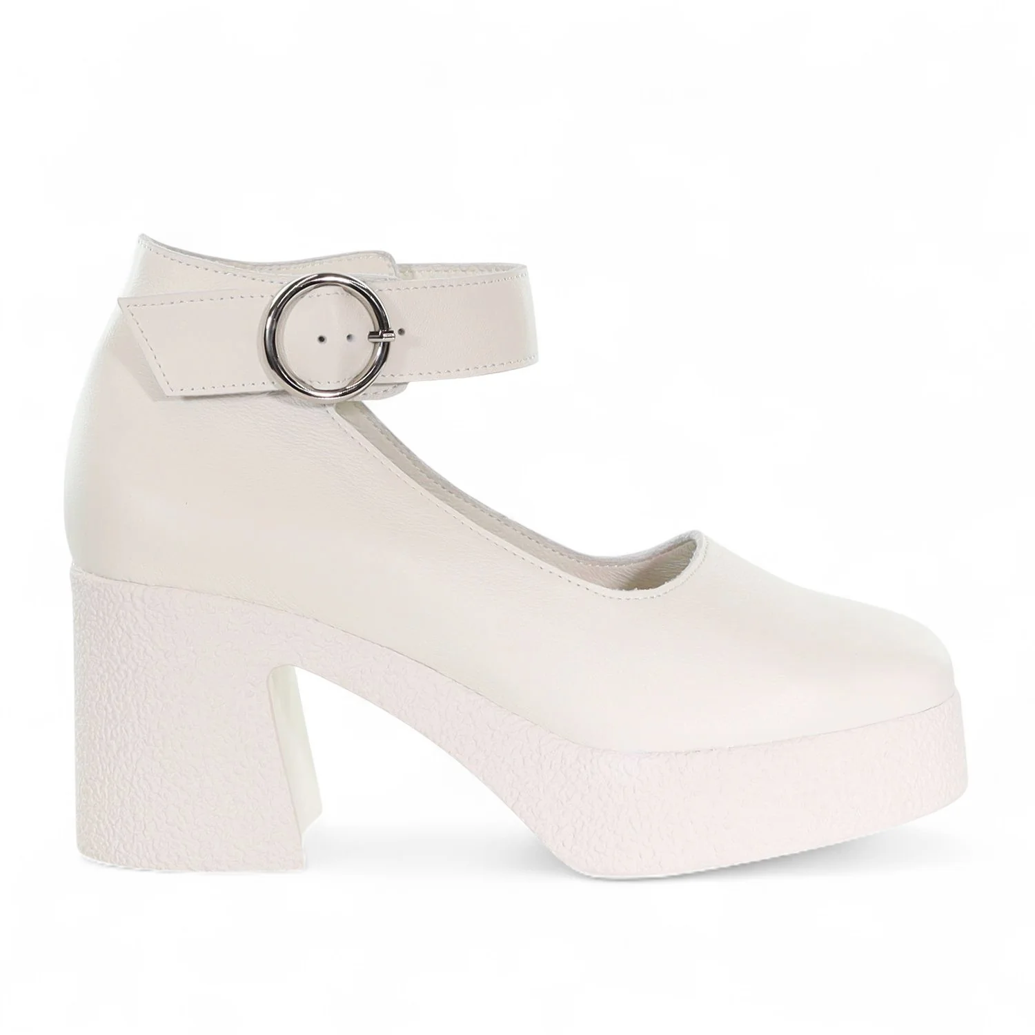 Billie - Leather Platform Heel - Image 7