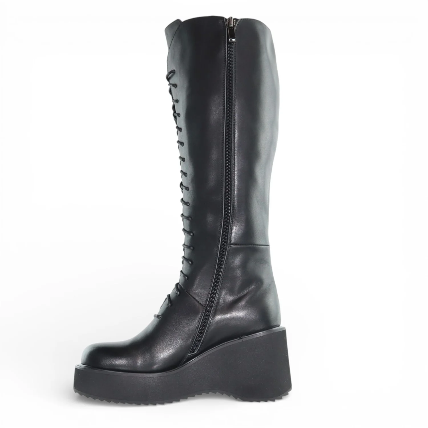 Boxing Cira Boot - Leather High Leg Boot - Image 4