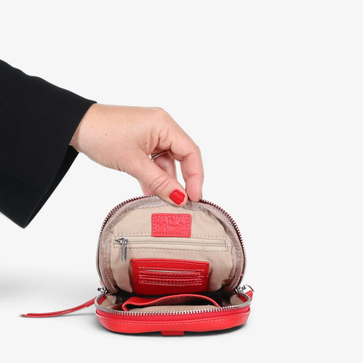 Dial Up Jet Setter - Leather Crossbody Phone Bag - Image 26