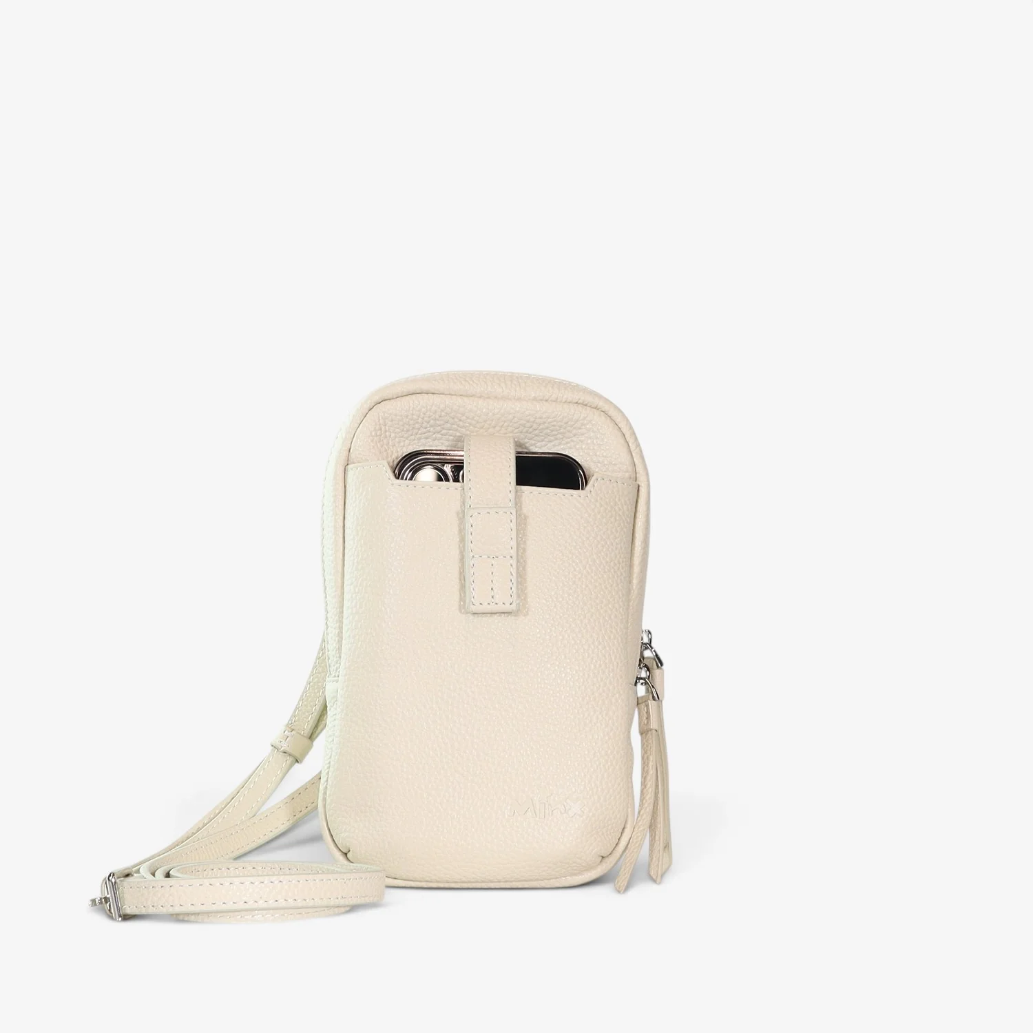 Dial Up Jet Setter - Leather Crossbody Phone Bag - Image 4