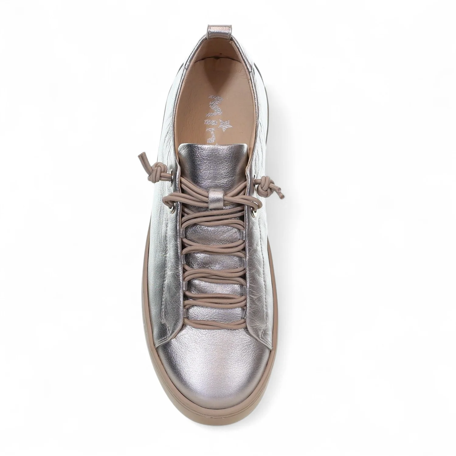 Kerri - Leather platform slip on sneaker - Image 7