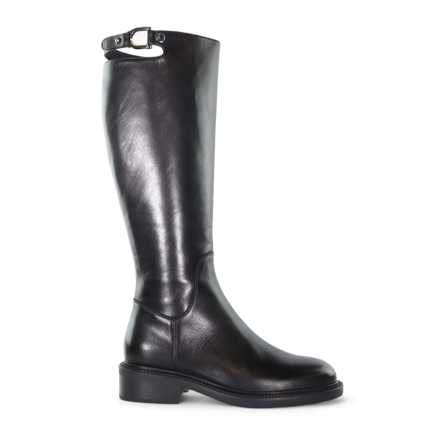 Le Noir - Leather Knee High Boot