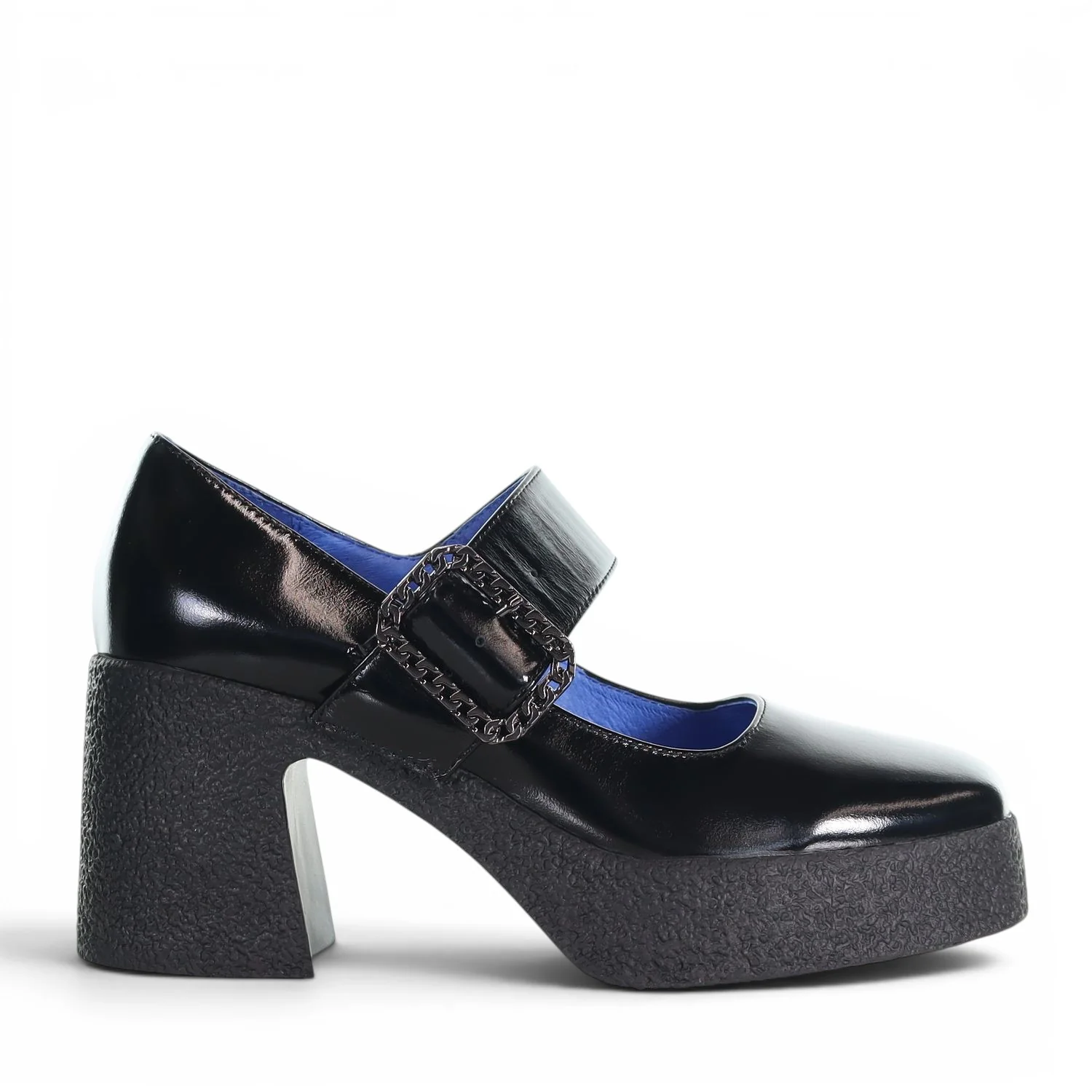 Minnie - Leather Mary Jane Platform Heel - Image 3