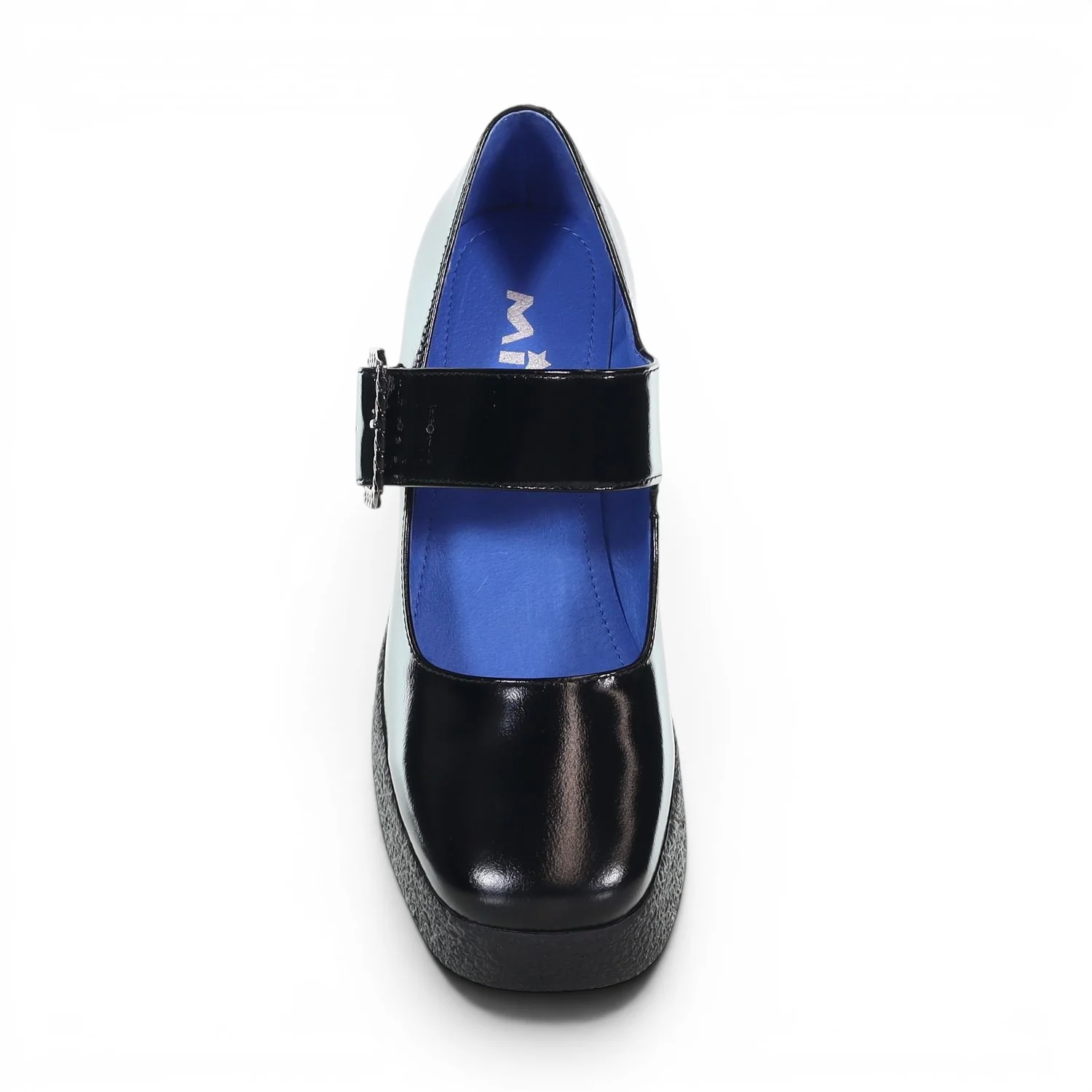 Minnie - Leather Mary Jane Platform Heel - Image 4