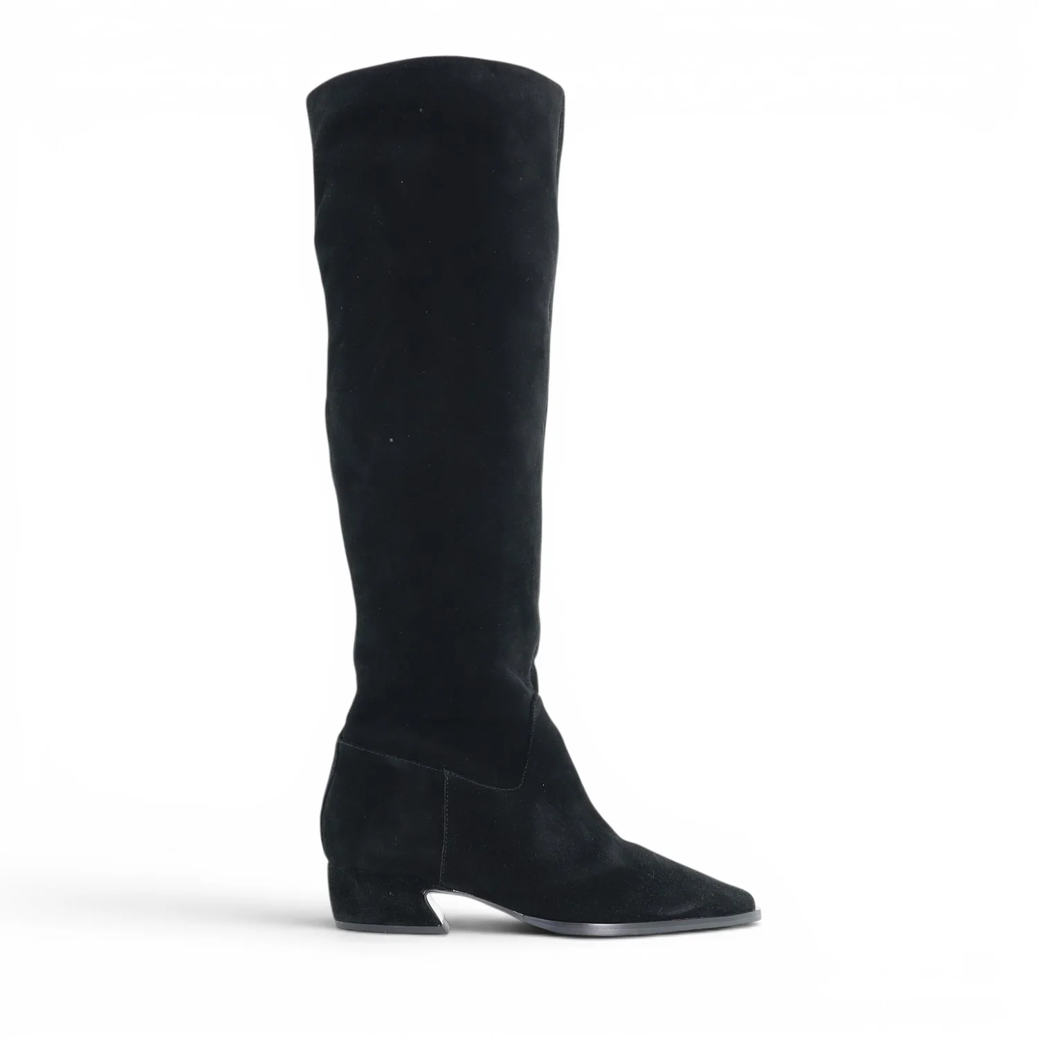 Paloma - Suede Knee High Boot - Image 11