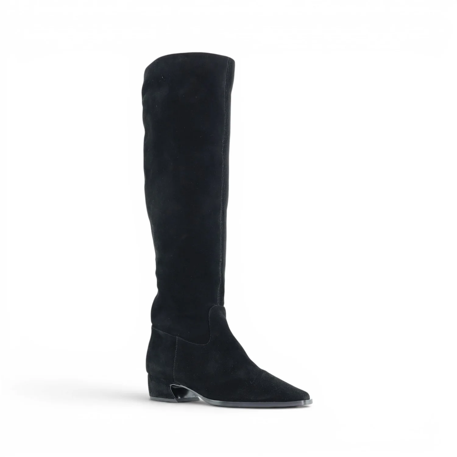 Paloma - Suede Knee High Boot - Image 12