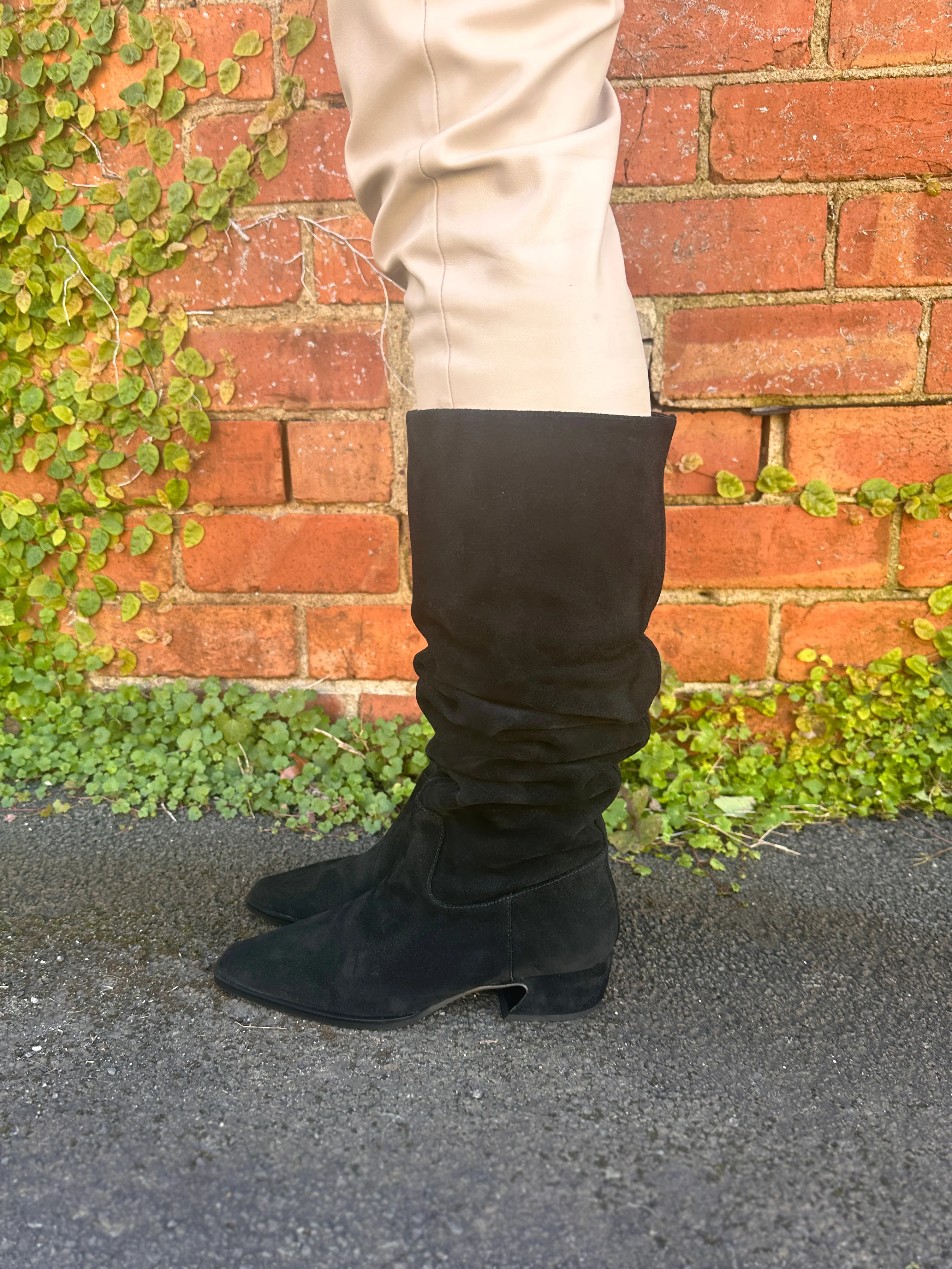Paloma - Suede Knee High Boot - Image 18