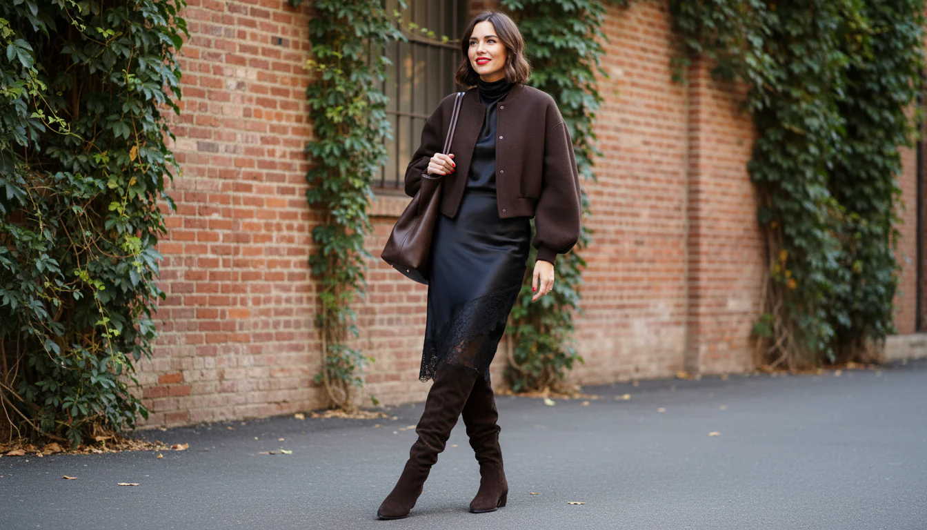 Paloma - Suede Knee High Boot - Image 7