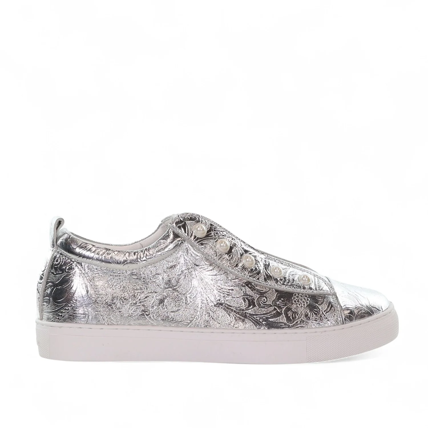 Pearla - Leather Slip On Sneaker - Image 9