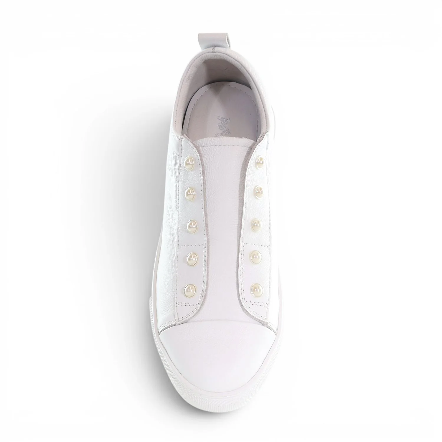 Pearla - Leather slip on sneaker - Image 3