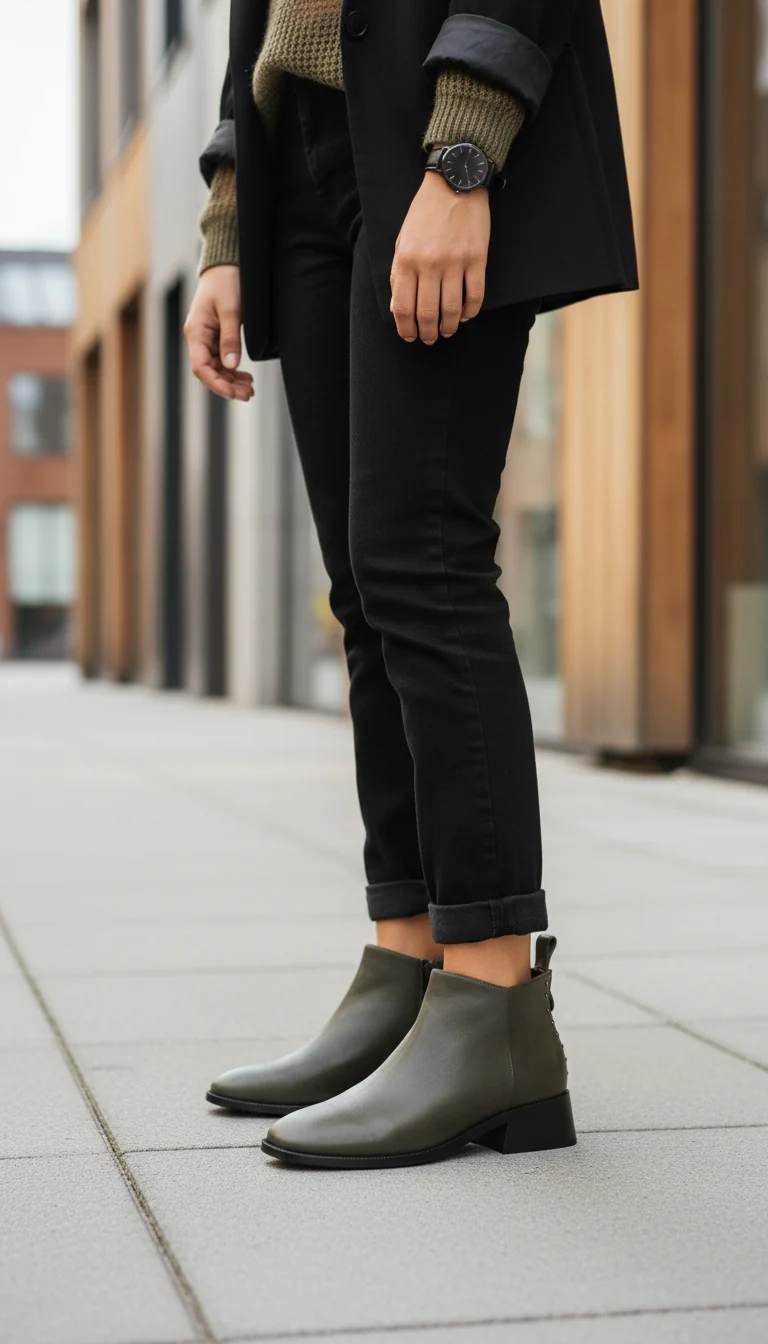 Pippity Pop - Leather Ankle Boot - Image 4