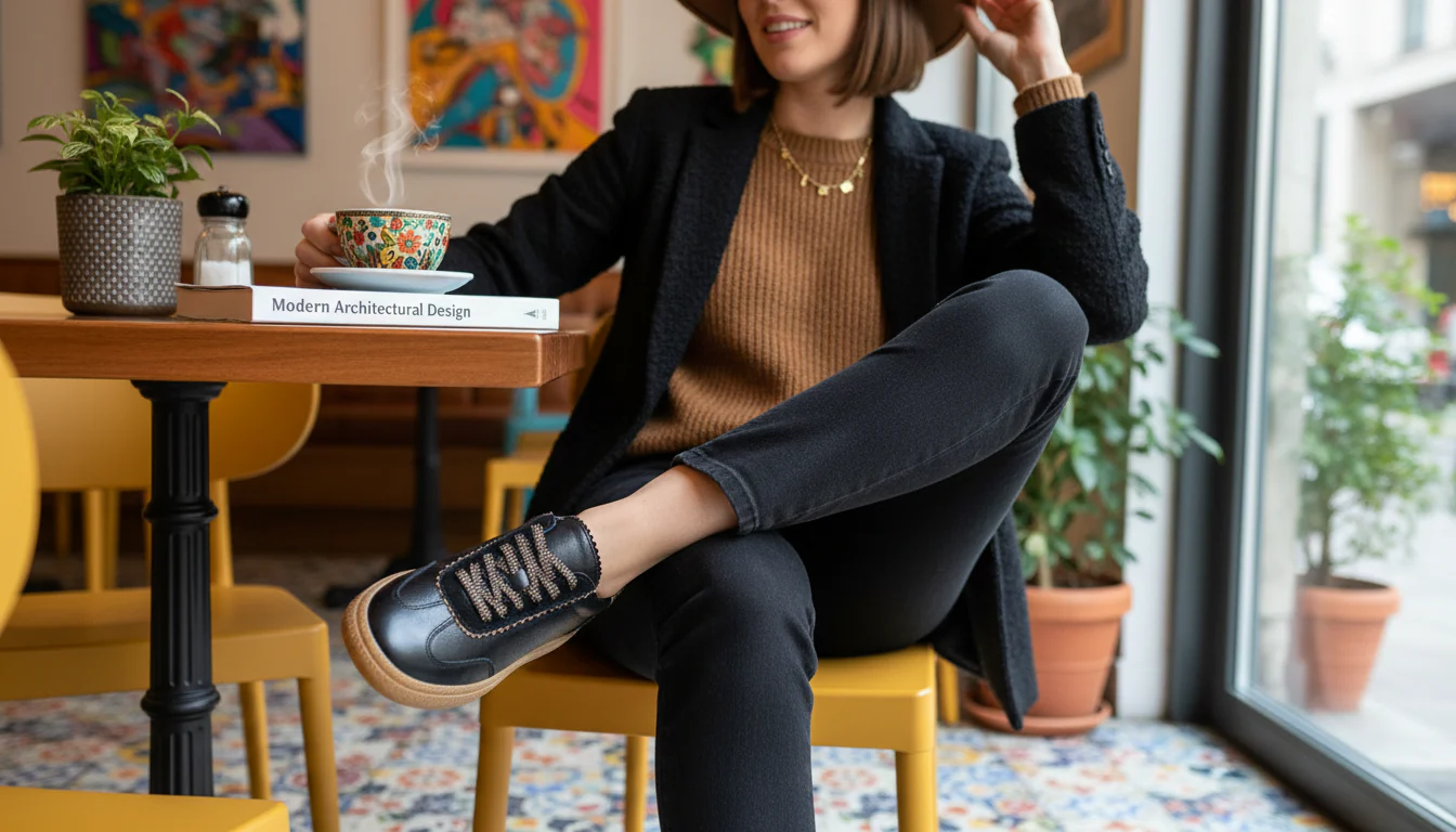 Safari Girl - Leather Sneaker - Image 3