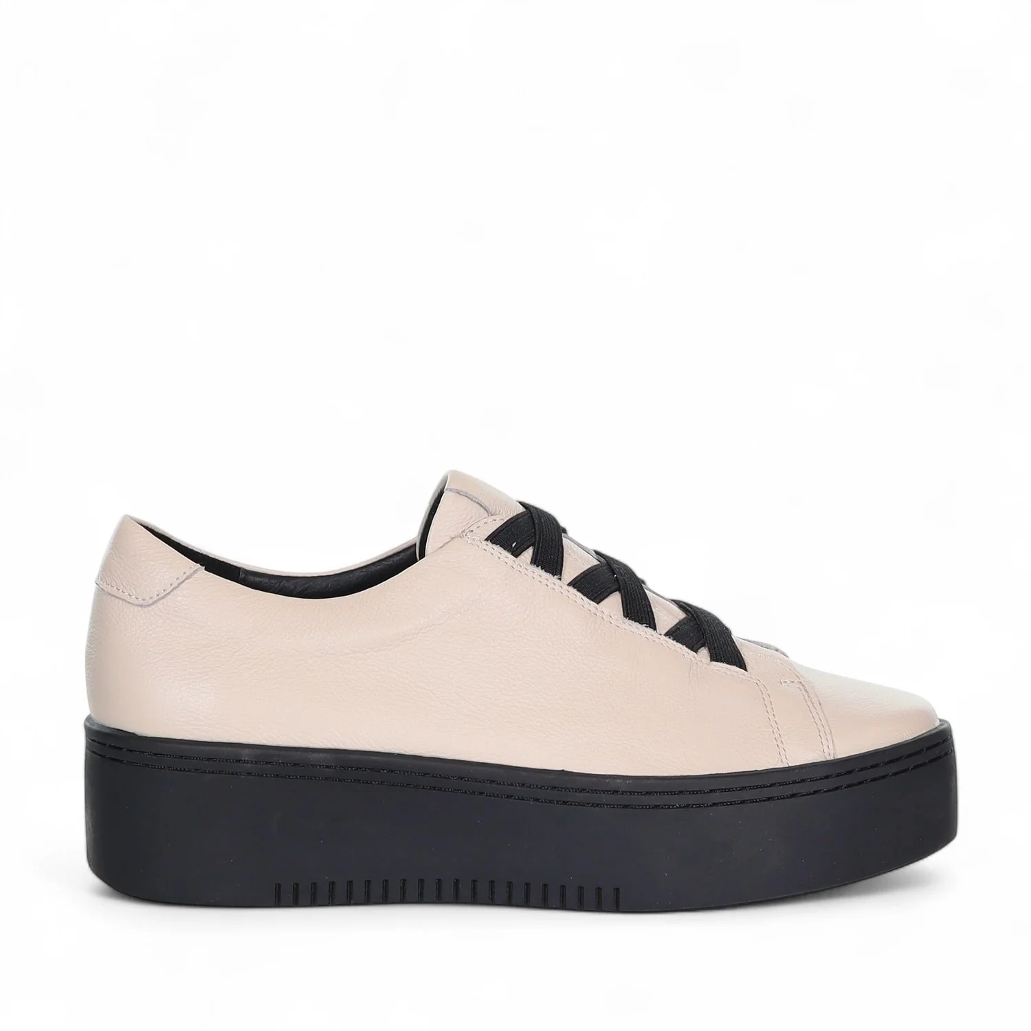 Trina - Leather Platform Sneaker - Image 4