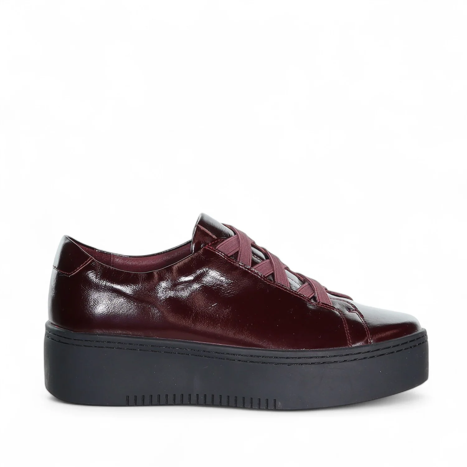 Trina - Leather Platform Sneaker - Image 7